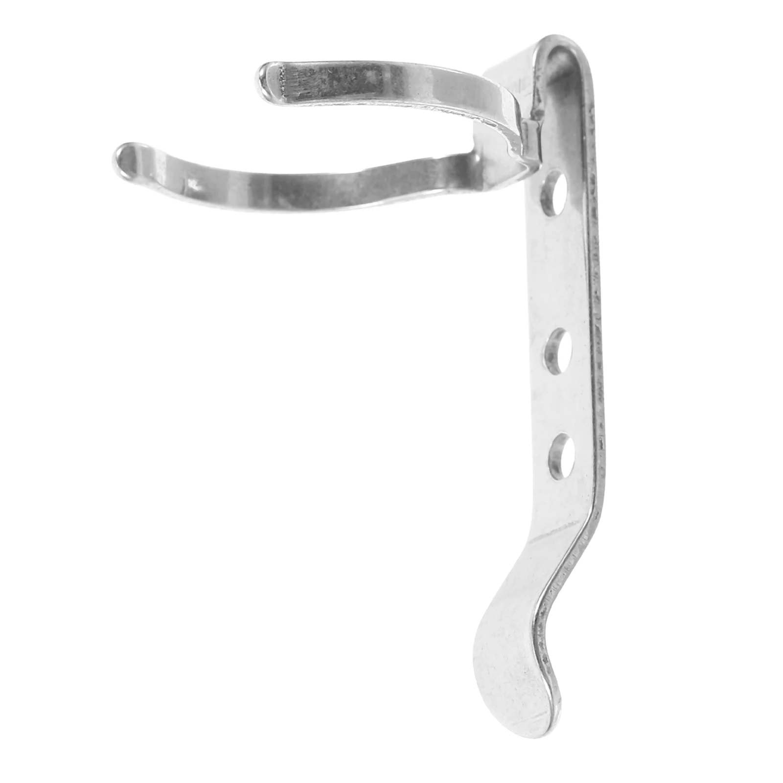 Flashlight Metal Clip Belt Pocket Buckle Replacement Adhesive Coated Lamp Clamp Fastening Fastener Clips