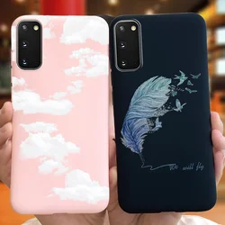 For Samsung Galaxy S20 5G S20+ Case Cover Fashion Soft Silicone Macaroon Phone Cases For Samsung S20 FE S 20 Plus S20Plus Funda
