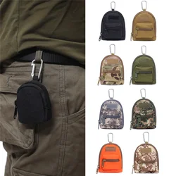 For Man Tactical Edc Pouch Key Wallet Card Holder Coin Purses Pouch Bag Keychain Zipper Pocket Outdoor Men Bag Coin Money Bags