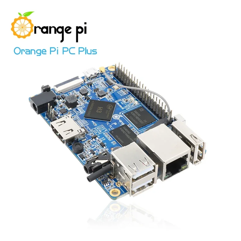 Imagem -03 - Laranja Pi-mini pc Plus Computador de Placa Única Allwinner h3 gb Emmc Flash gb h3