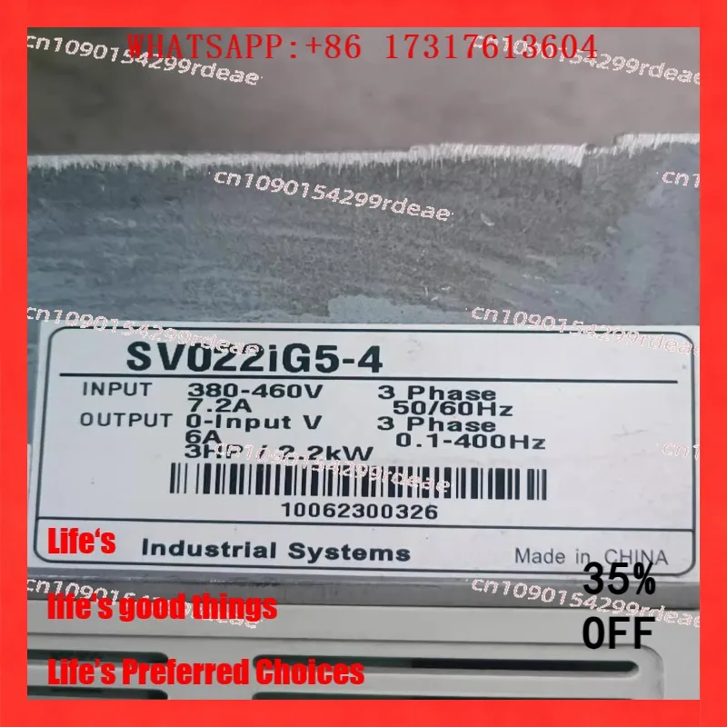 

Inverter SV004IC5-1F 0.4kw 220v Quality Package