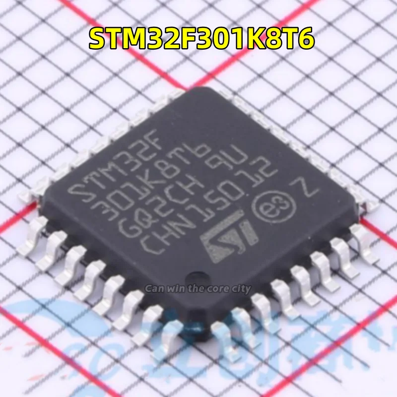 1-100 PCS/LOT New original STM32F301K8T6 package: LQFP-32 (7x7) microcontroller controller