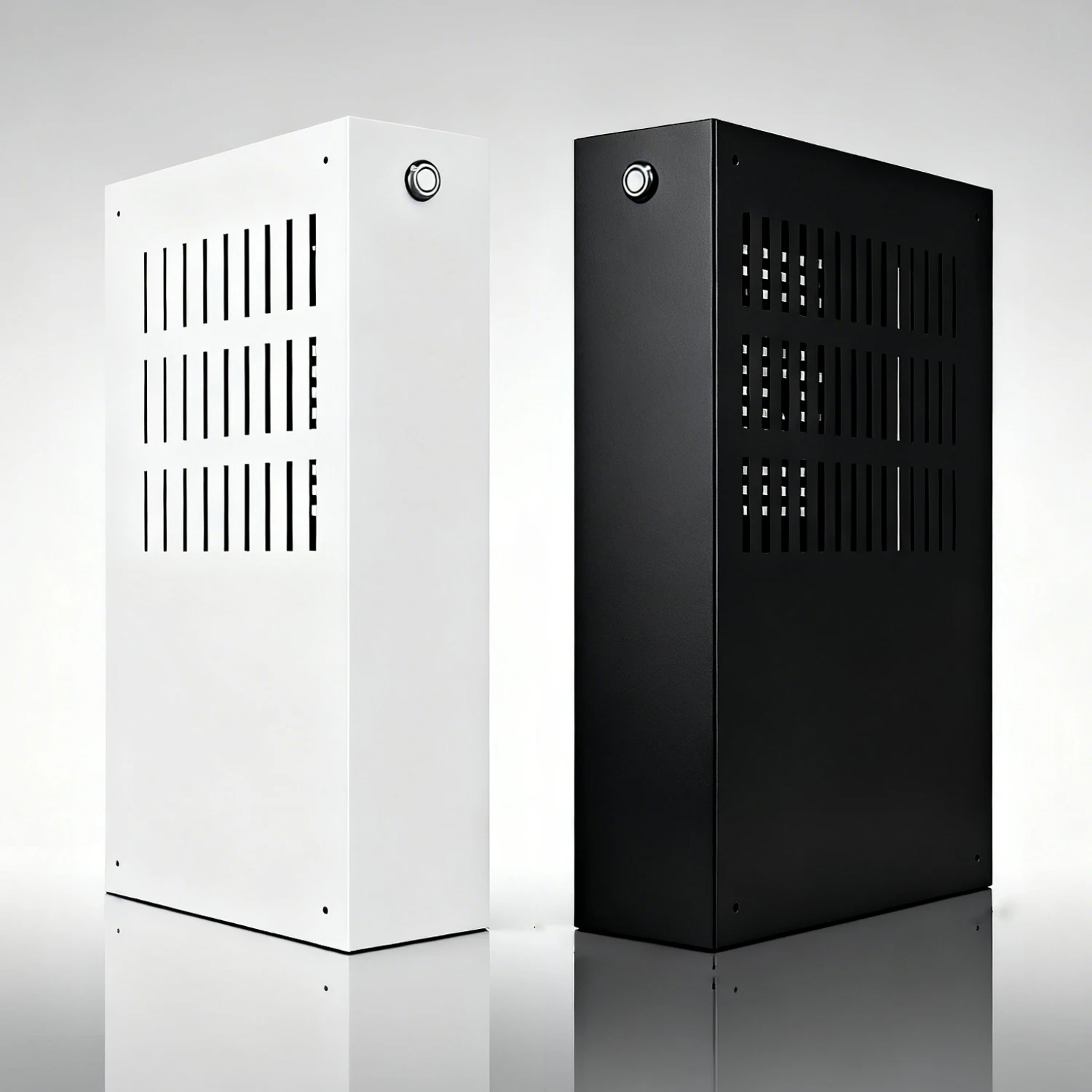 Ultra Compact ITX Chassis - 3.2L, 0.8mm SGCC, Small Form Factor PC Case Support 1U Power Supply, 2.5