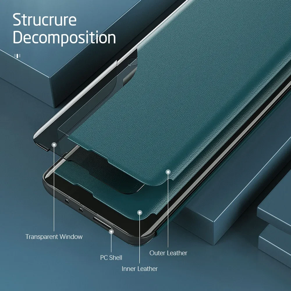 For Honor Magic6 Lite Case Smart Flip Magnetic Leather Phone Cover Hono X9b Magic 6 Light Magic6Lite 5G Book Stand Protect Funda
