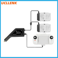 3in1 Fast USB Charger For FIMI X8SE 2022 Double Car Charging Battery Charger Adapter For FIMI X8SE Remote Controller Accessories