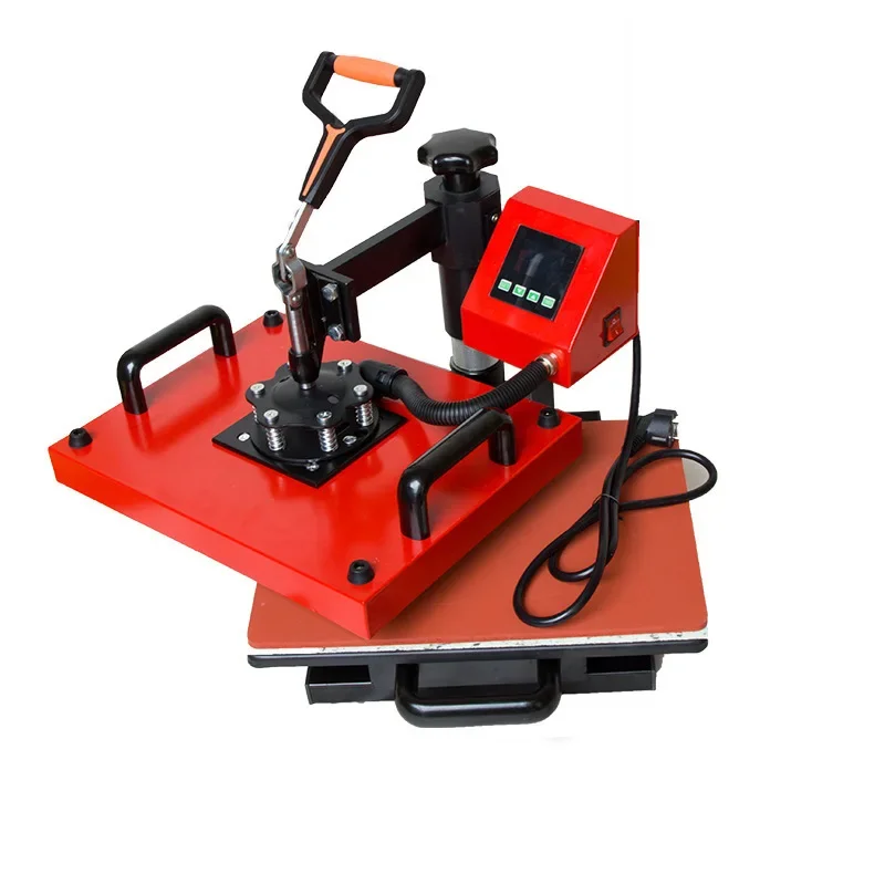29*38cm Sublimation T-shirt Hot Stamping Five-in-one Heat Transfer Machine Professional Multi-function Heat Press Tool