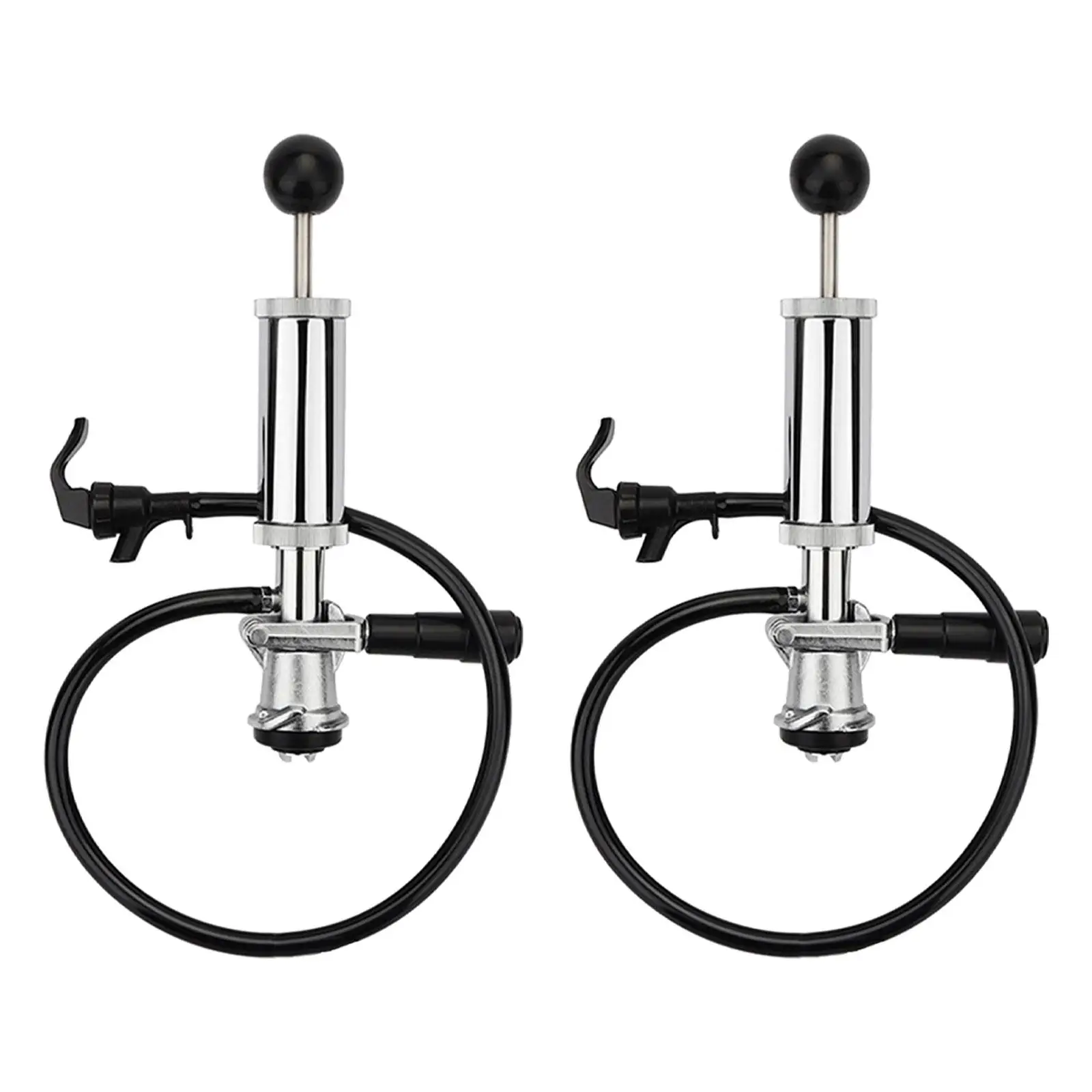 

Beer Keg Taps S Type Pump Set Beer Keg Pump Durable Beer Brewing Equipment System for Picnic Table Camping Holiday Party Bar