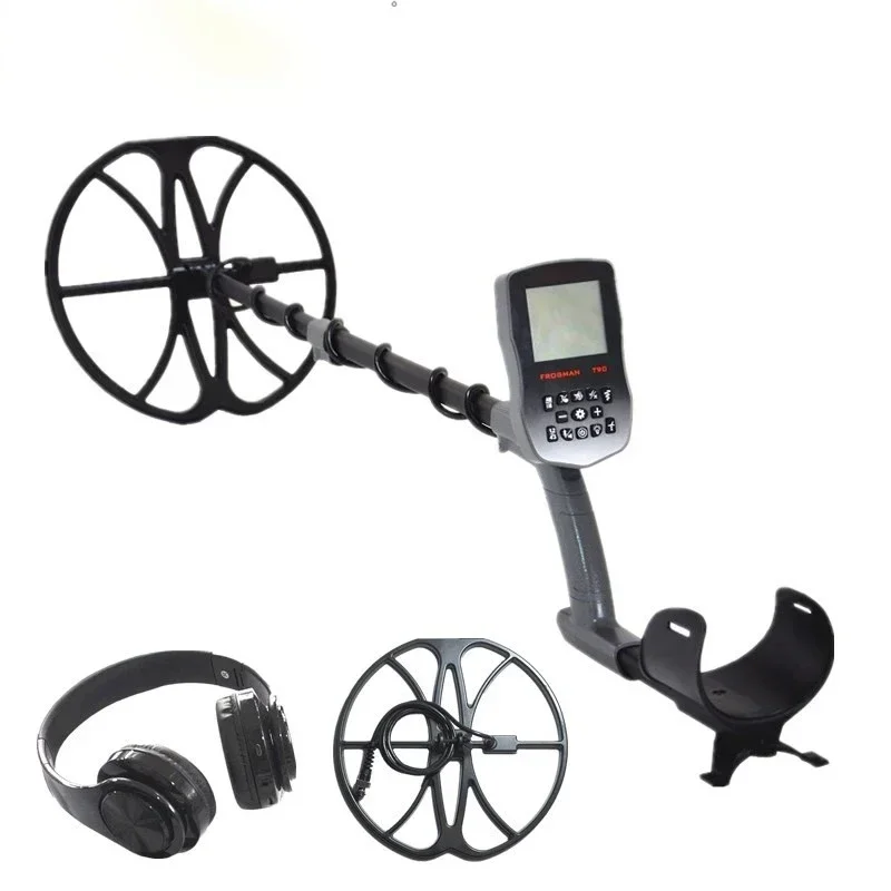 2026/2023 update new model Underwater full waterproof high sensitivity retail package gold metal detector with wireless headphon