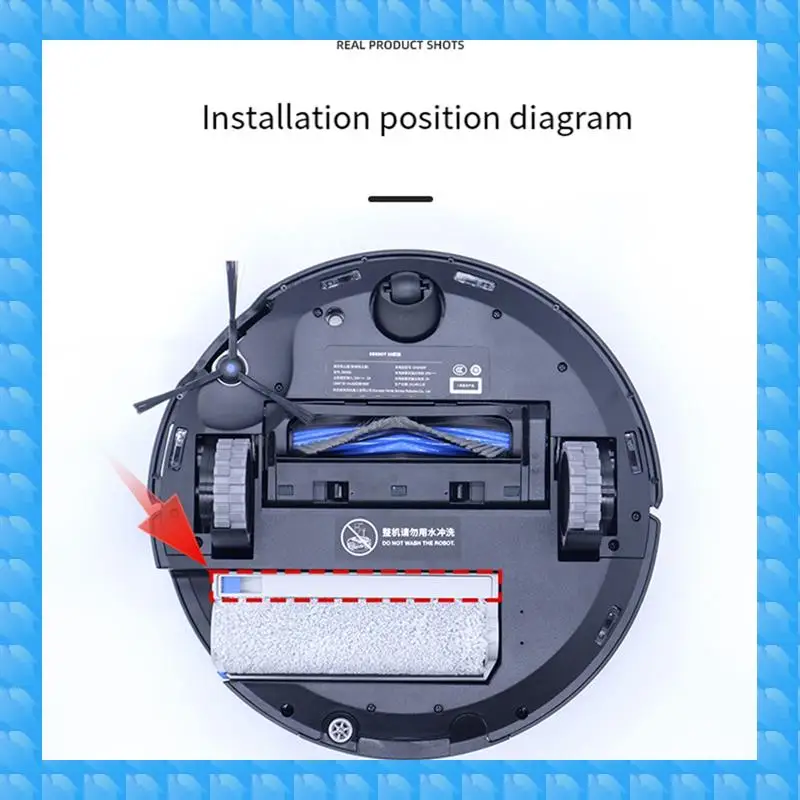 ETRT Drum Cover Accessories Sewage Tank Guide Plate Replacement For Ecovacs Deebot X8 Pro Plus Vacuum Cleaner Parts