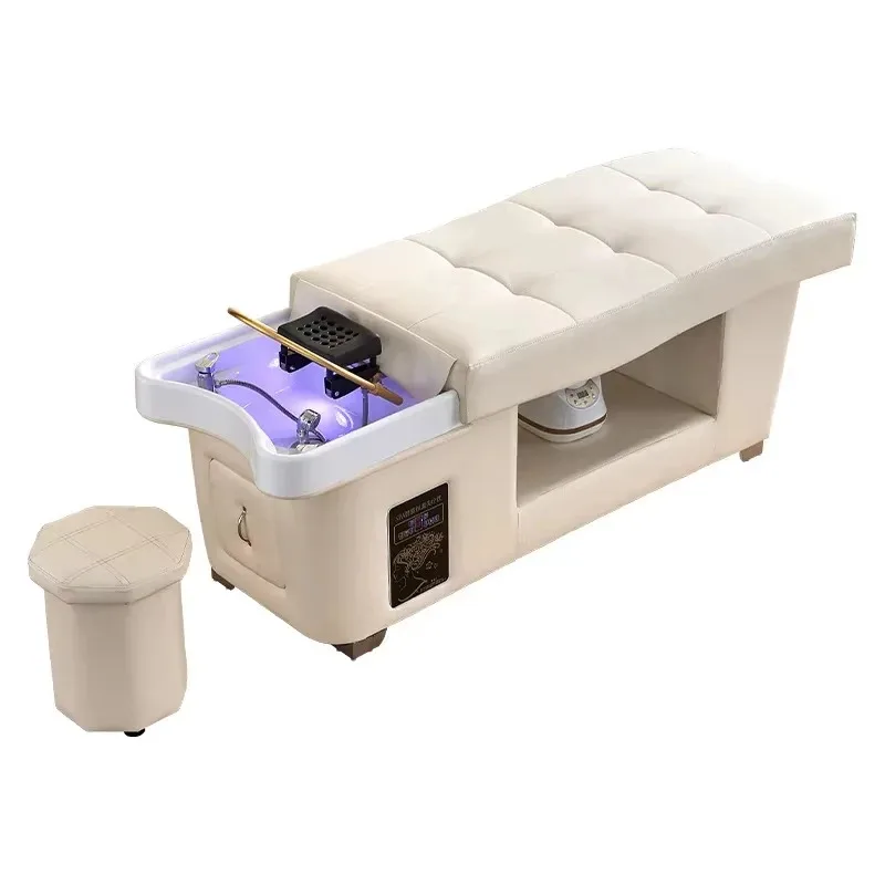 2025 Chaise de shampooing japonaise Spa capillaire Fumigation Circulation d'eau Équipements de salon de coiffure Chaise Meubles de massage --SW71