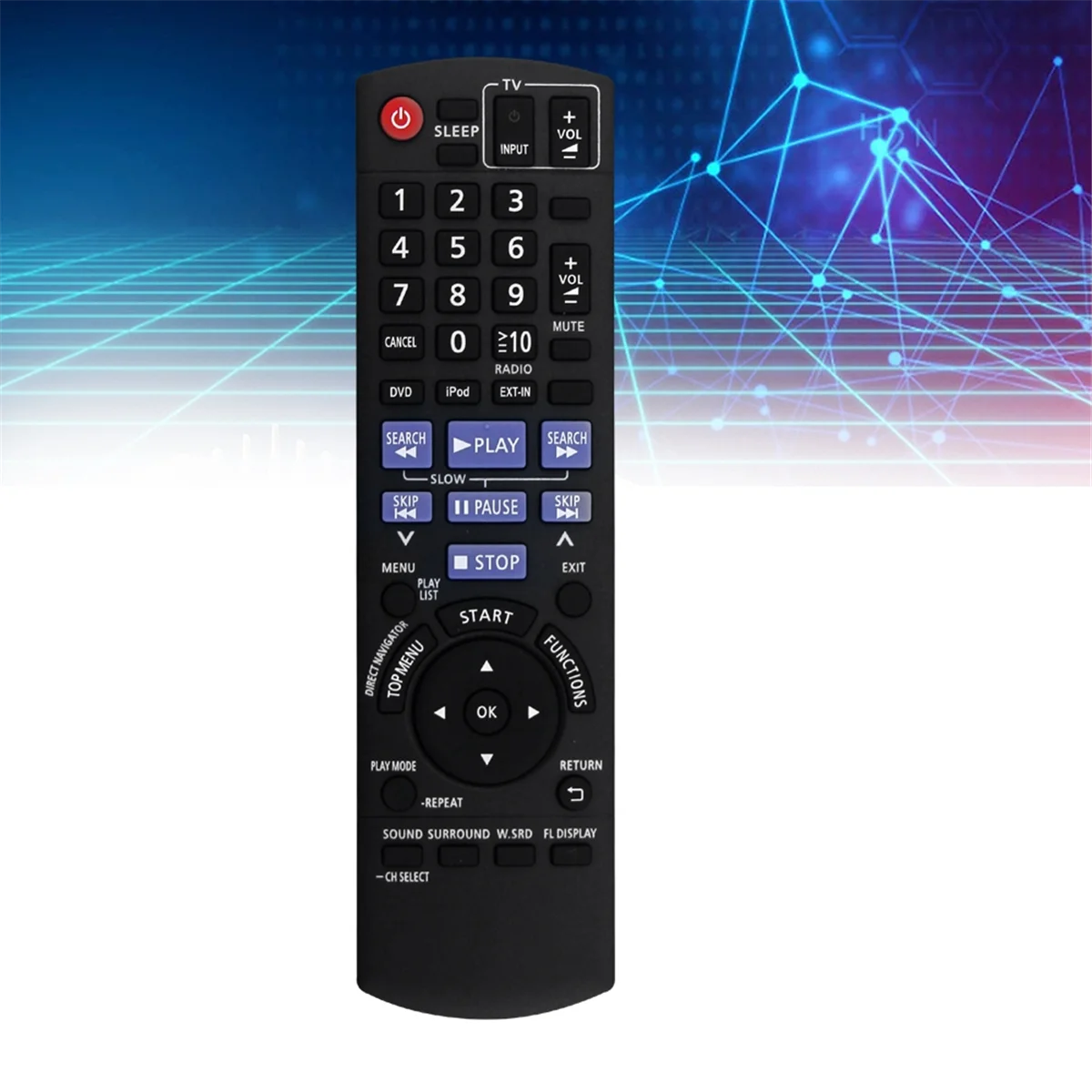 パナソニック ホームシアター レシーバー用 N2QAYB000514 リモコンを交換します。