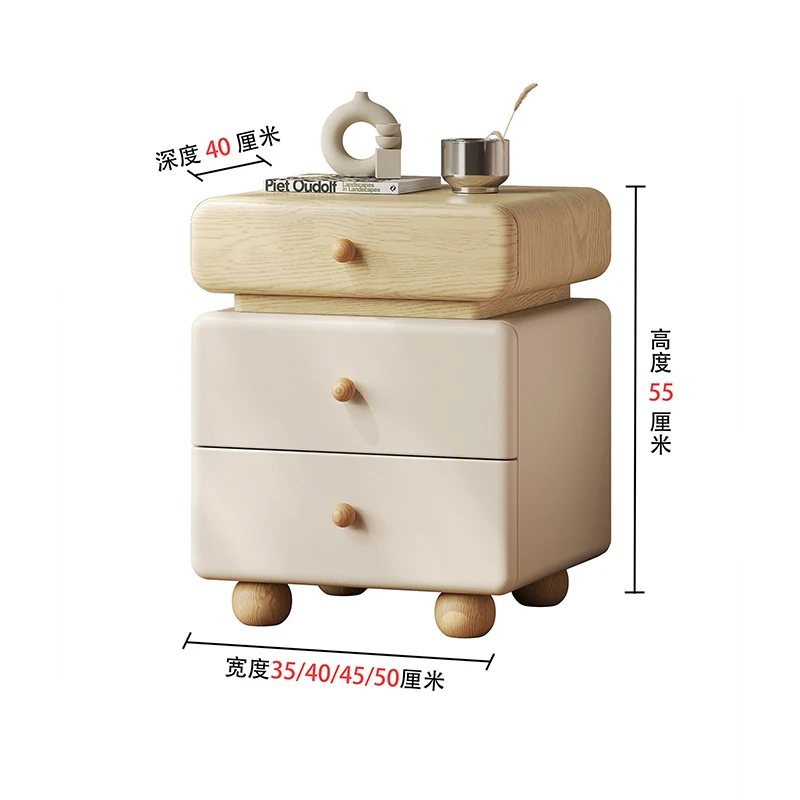 Aesthetic Luxury Night Table Simple Design Small Cute Style Bedside Tables Unique Creative Mesitas De Noche Bedroom Furniture
