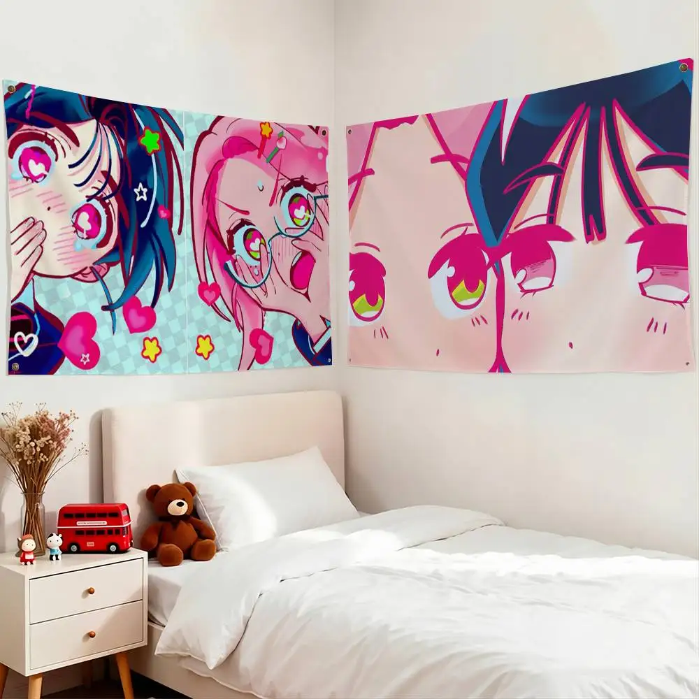 Alien Stage Sua Mizi Flags Wall Hanging Tapestry Outdoor Garage Room Decorative flag Background Blanket