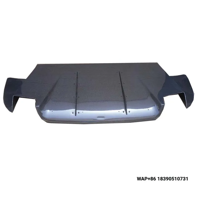 

For 2006-2007 Lancer Evolution EVO 9 JDM VS Style Rear Diffuser Carbon Fiber Rear Bumper Diffuser Kit (3Pc/set) CF