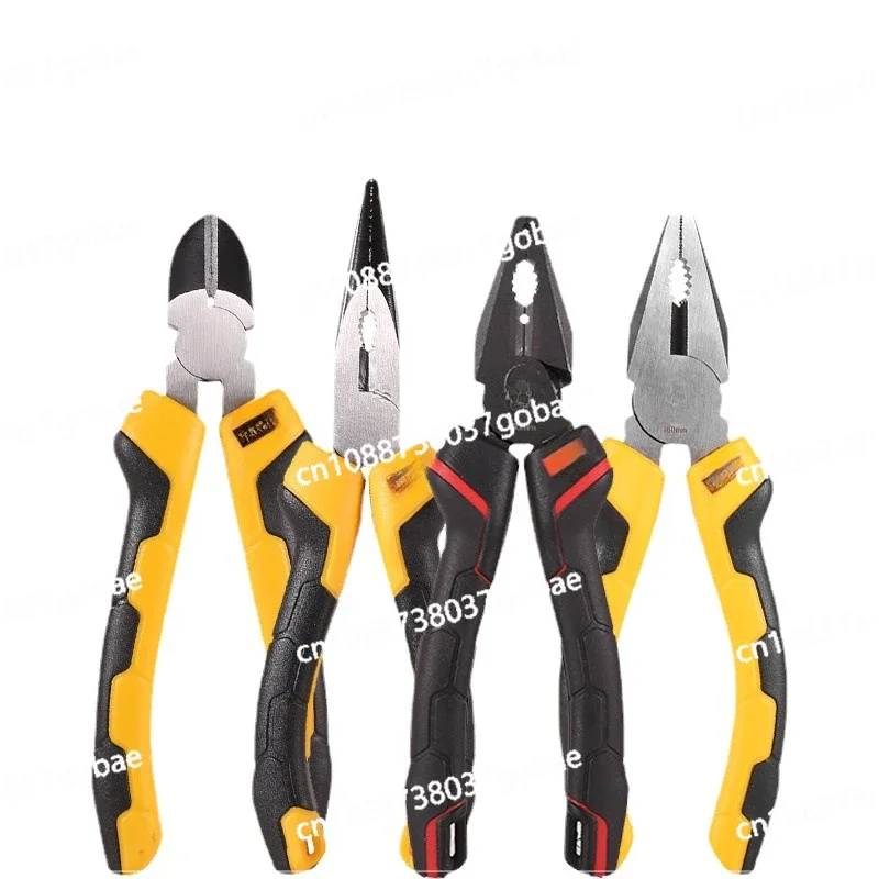 

Multifunctional Industrial Grade Steel Wire Pliers Labor-saving Electrician Pointed Nose Pliers Breaking