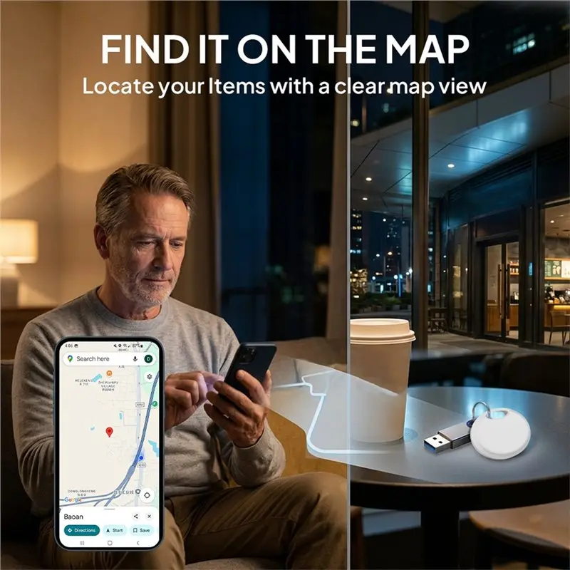 New For Google Find Hub Smart Tracker Android Bluetooth Tracker Anti Lost Key Finder Smart Tag For Keys Wallet Bag Luggage