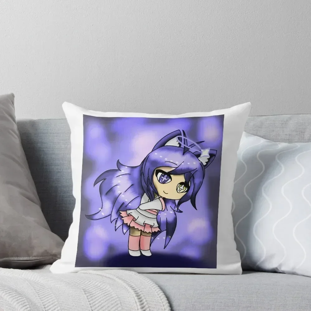 

Gacha Life Anna Throw Pillow Pillow Cover Pillow Decor