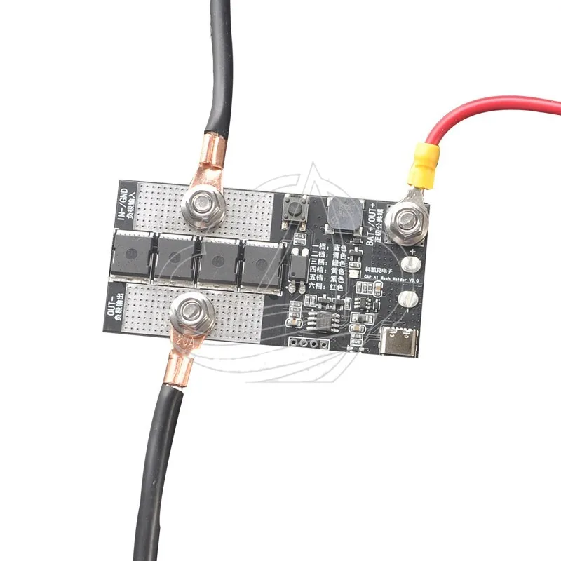 Handheld Supercap Spot Welder Kit PCB Board Welding Pen For 18650 Battery Nickel Strip