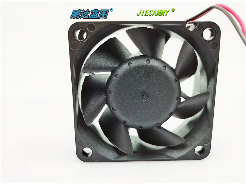 Brand new JIESAMMY double ball bearing 6025 DC brushless 6CM cm 24V 0.123A variable frequency fan60*60*25MM