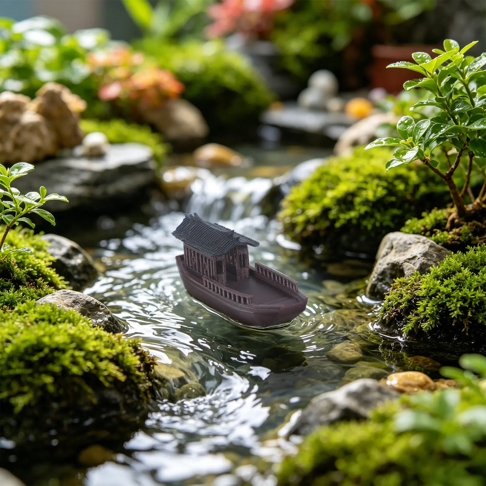 Miniaturowa chińska łódź rybac – Aquarium Fish Fishing recenzja i cena