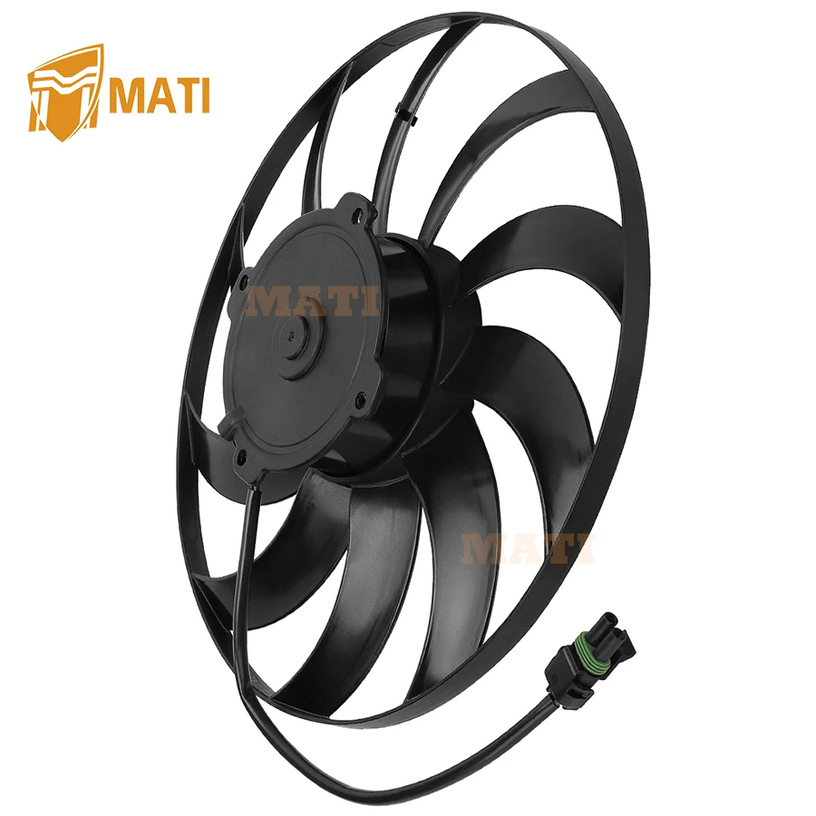 M MATI Radiator Cooling Fan Kit for Polaris RZR 900 1000 General 1000-2Seater 2412447 2413207 Warranty 1 year