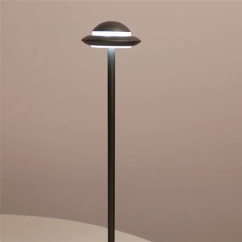 ABMI-Up مصباح طاولة لاسلكي قابل لإعادة الشحن يعمل بالبطارية ستبليس يعتم مصباح مكتبي LED محمول، #6