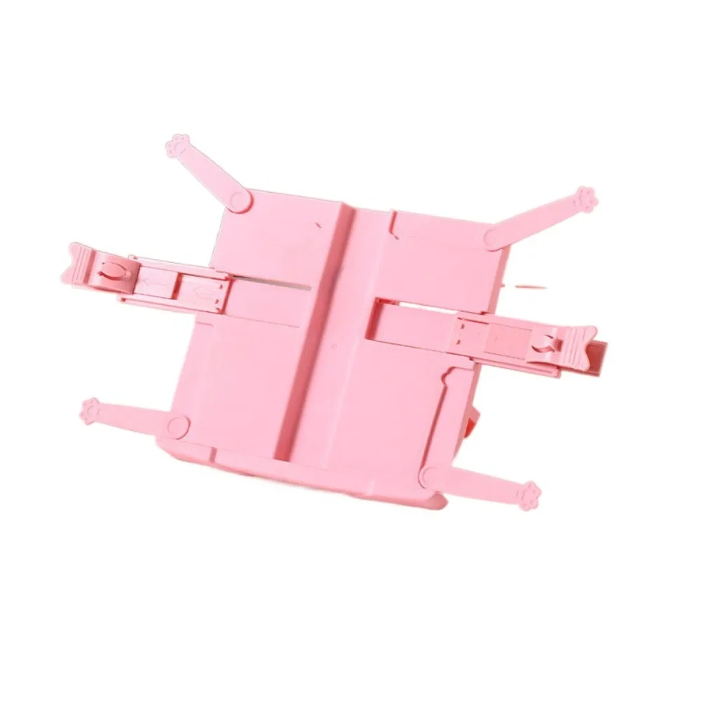 

Adjustable Angle Lifting Landing Book Stand with Clip Extendable Reading Bookshelf Anti-slip Mat Plastic Book Holder Office