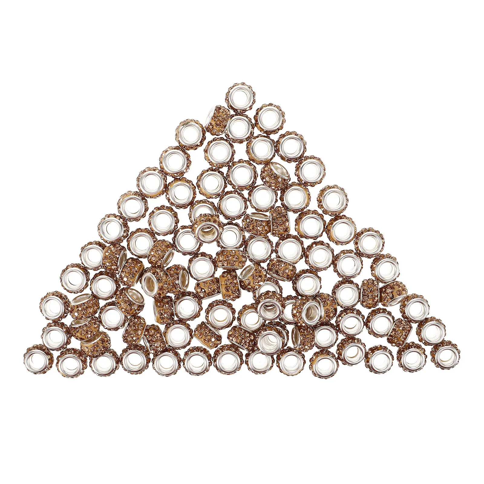 

100Pcs Wear Resistant Beads for DIY Jewelry Making Bracelets Necklace Crafts Accessories Jewelry Beads Bracelet Bead Charms