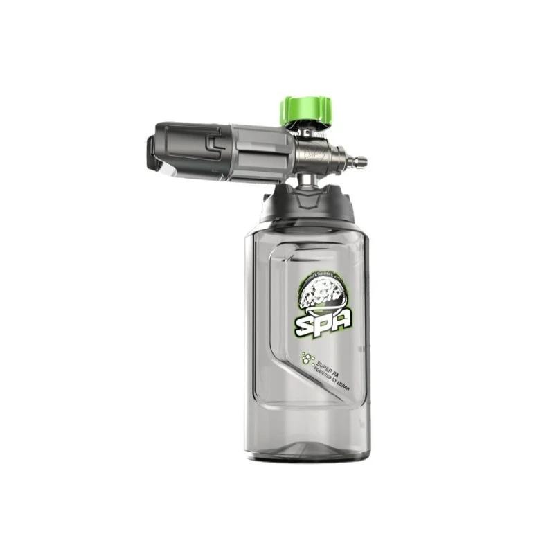 Stainless Steel Foam Cannon  High-Pressure Car Washer Foam Sprayer Car Shampoo Foaming Tool Water Gun Nozzle