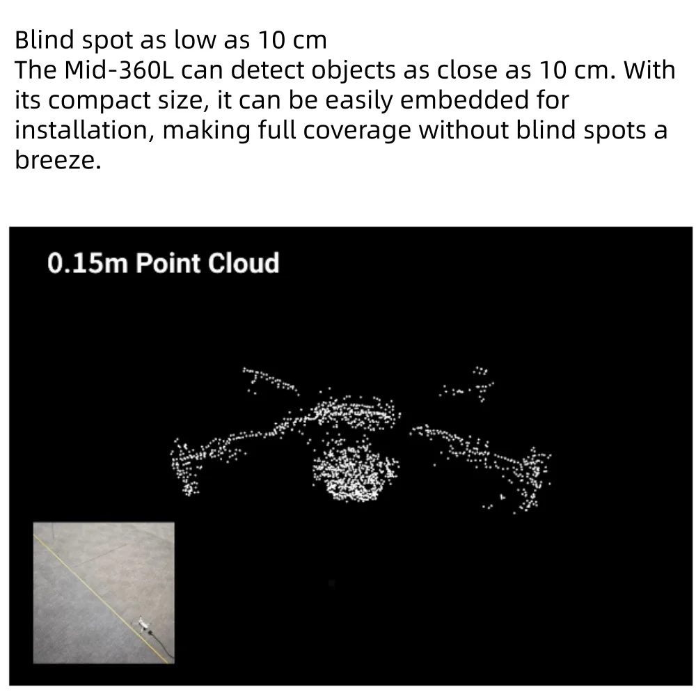 Livox Mid-360L LiDAR,Kick off the era of 360° immersive perception for everyone