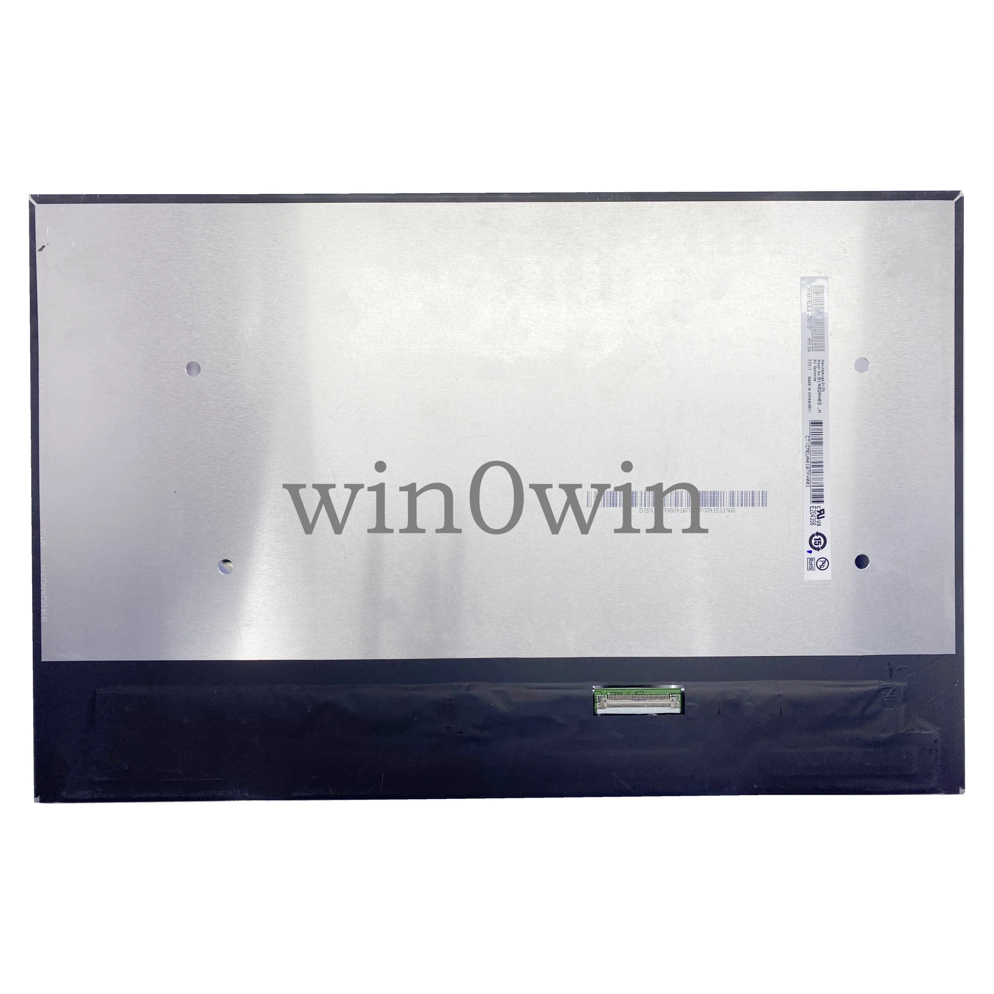 B140QAN03.H 14.0 inch Laptop LCD Screen Panel Display IPS 2560X1600 40pins Matrix Replacement