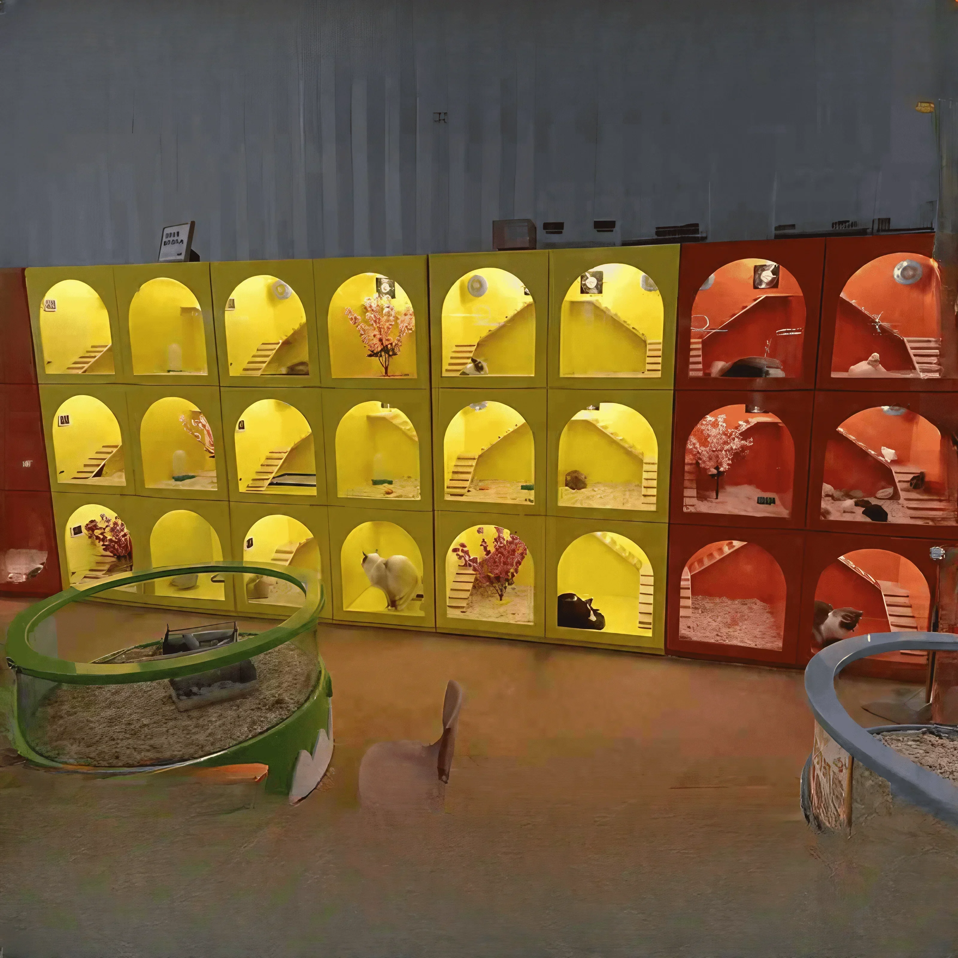 Parrot Cage Pet Display Bird Habitat Indoor Playground Children's Cute Pet Playground