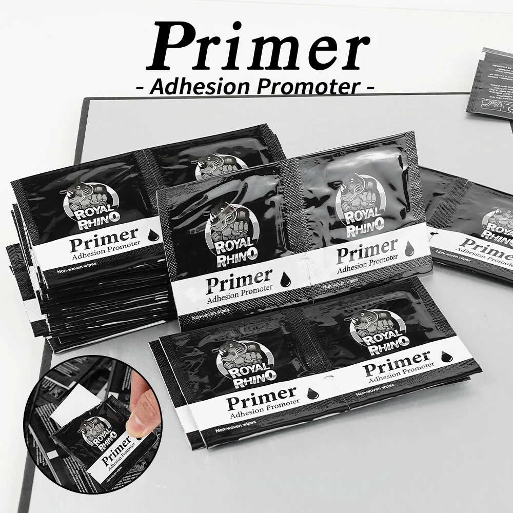 6~1000PCS Primer Adhesion Promoter Bags Non-Woven Wipes for Double Sided Adhesive Tape Enhancers