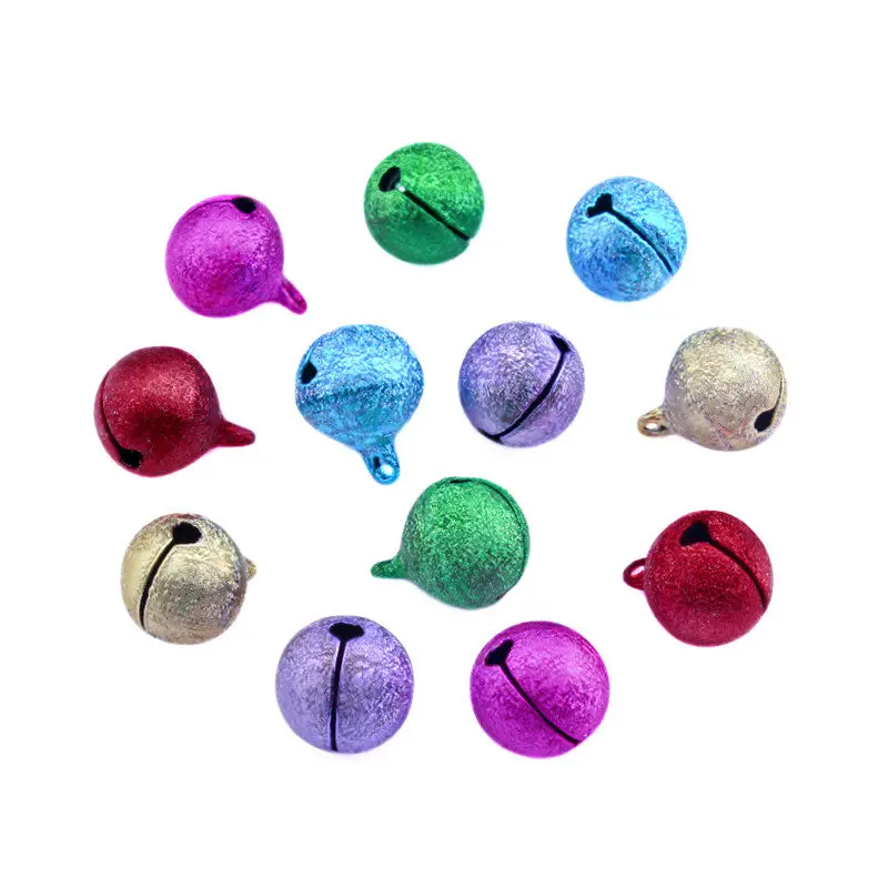 10Pcs Multicolor Christmas Jingle Bells DIY Christmas Tree Ornament Crafts Ball For Home Wedding Party Decorations Accessories