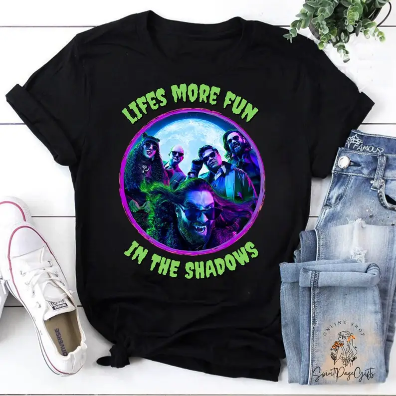 Wwdits Life’s More Fun In The Shadows Shirt, WWDITS Shirt, Vampire TV Series Shirt