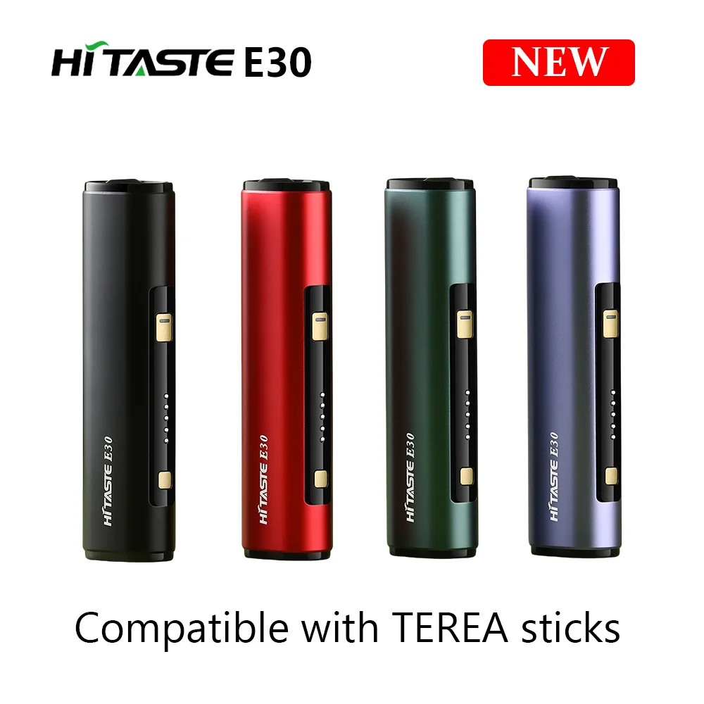 New 24hrs ship Hitaste E30 Terea Device Bladeless HNB Icos Iluma Alternatives 2600mah heat not burn device Compatible TEREAstick