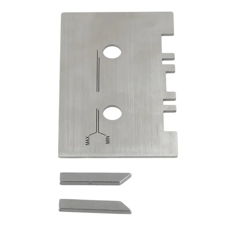

AB47-Cassette Cauge Set Mechanical Alignment High Accuracy Guide Gauge Kit With 2Pcs Check Bar Aluminum Alloy Easy To Install