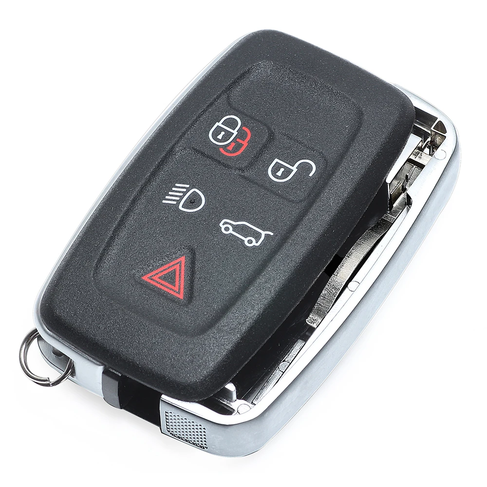 DIYKEY 5-przyciskowy pilot zdalnego sterowania do Land Rover Range Rover Sport 2010-2012 Obudowa bagażnika Panic Fob Shell# LR052905