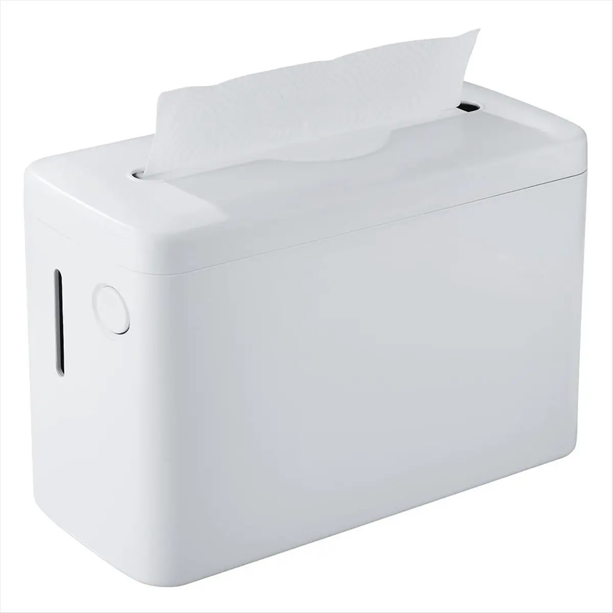 AT16 Paper Towel Dispenser Countertop,Bathroom Hand Towel Dispenser Commercial Multifold Trifold Paper Towels Dispenser White