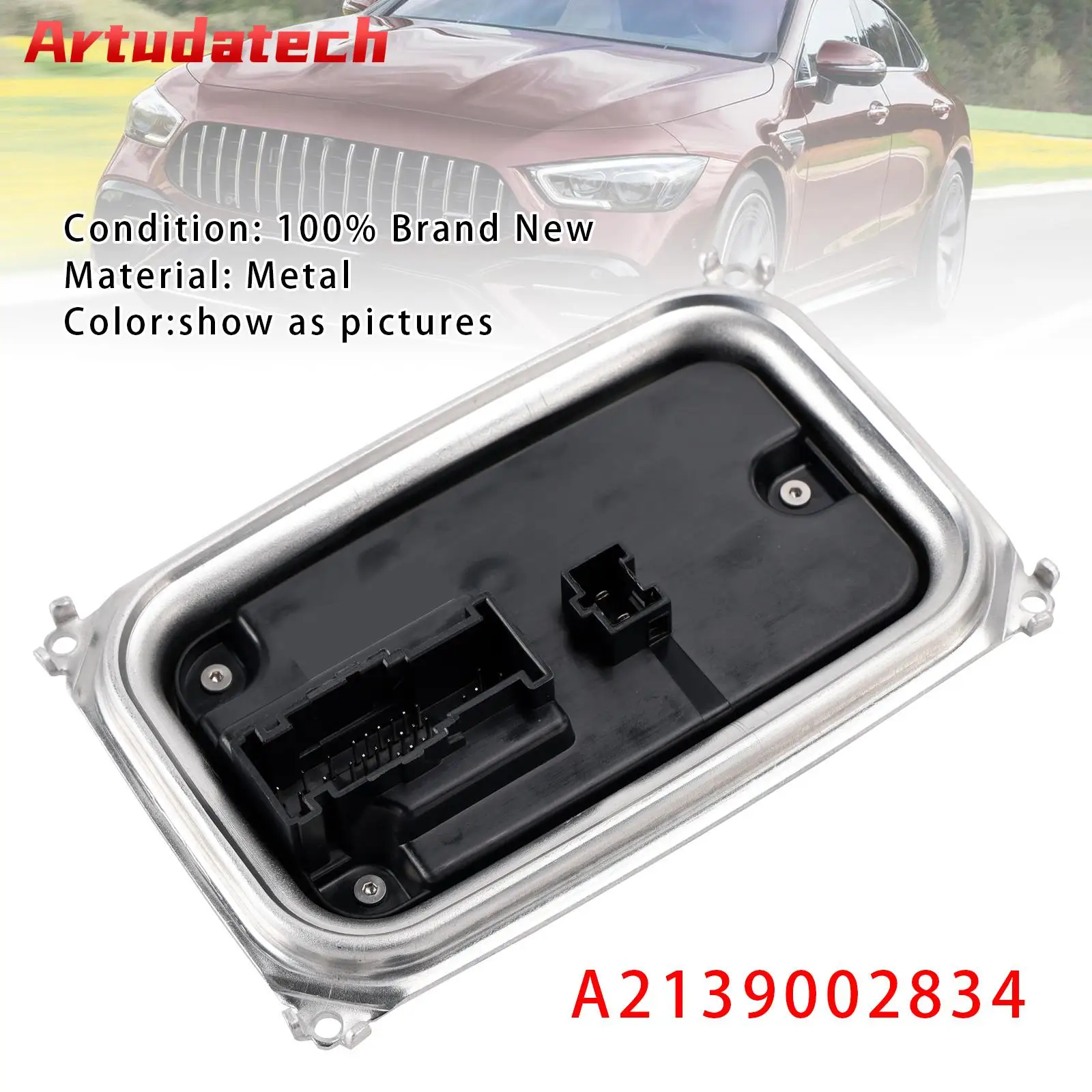 

Artudatech LED Headlight Control Module A2139002834 For Mercedes GT CLS E GLA GLB Car Accessories
