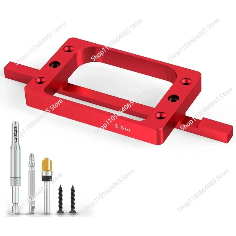 for Aluminum Door Hinge Mounting Kit 3-1/2 Inch Fixed Size Door Hinge Clamp