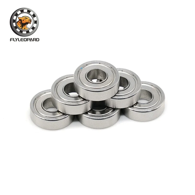 2PCS 698ZZ 8x19x6mm Deep Groove Ball Miniature Mini bearings ABEC-7 698-ZZ 52100 Chrome Steel Material