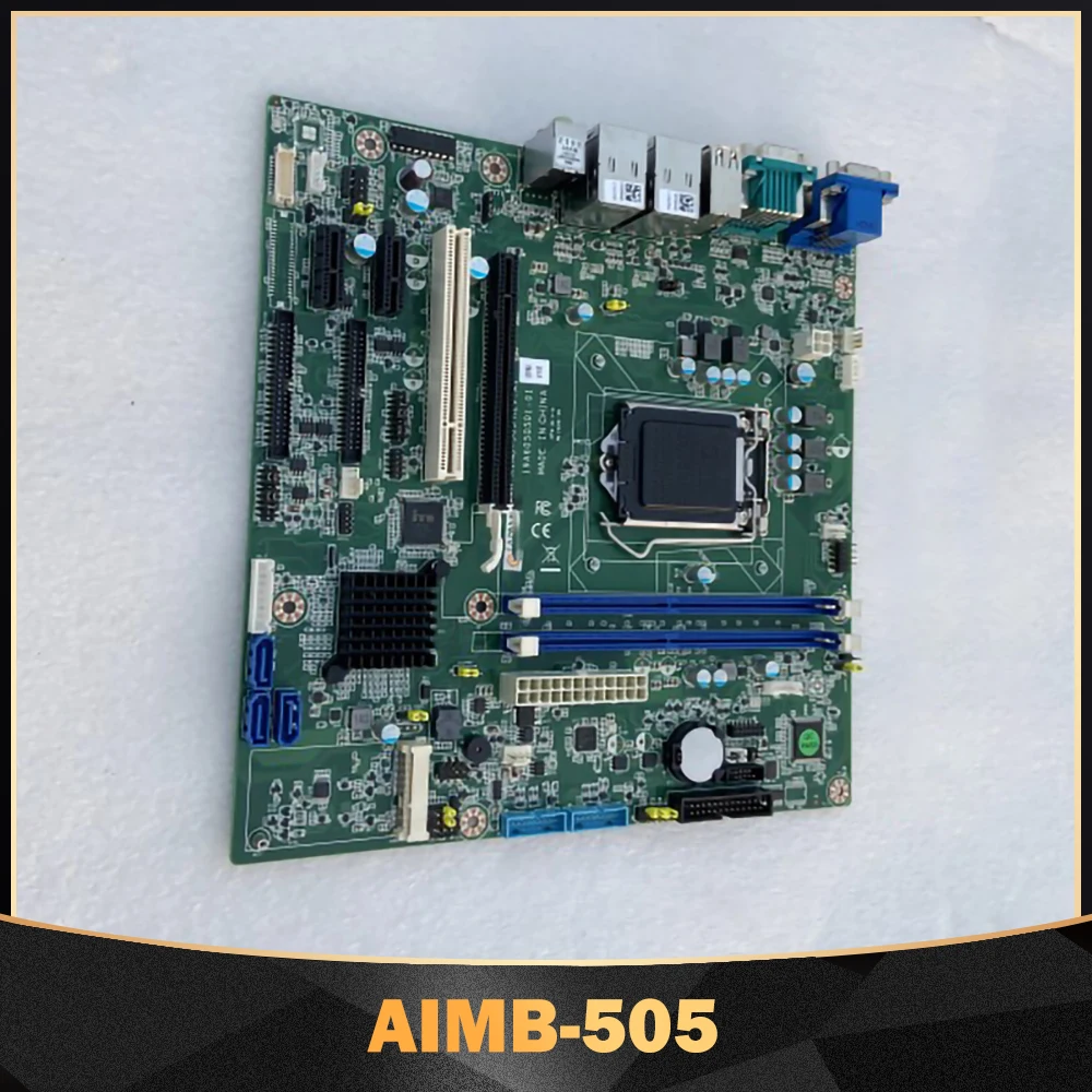 For Advantech Industrial Control Motherboard Dual Ethernet Ports Support 6/7th CPU 10 Serial Ports AIMB-505 AIMB-505G2-00A1E