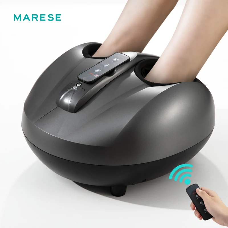 MARESE elettrico Shiatsu macchina per massaggio ai piedi compressione ad aria impastare rullo massaggiatore terapia di riscaldamento a infrarossi assistenza sanitaria M118