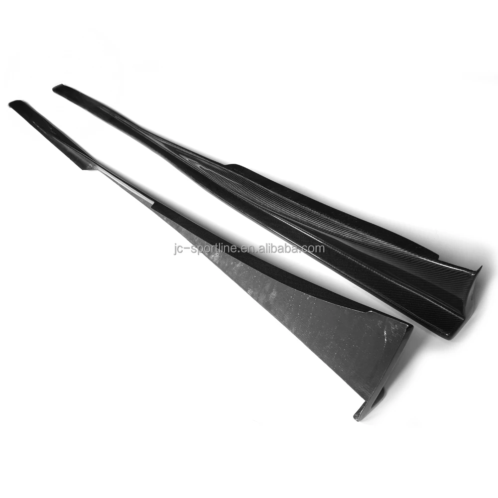 Carbon IS-F250 Side Skirts for Lexus IS F IS250 IS300 Sport Bumper Only 2014-2015 view 5