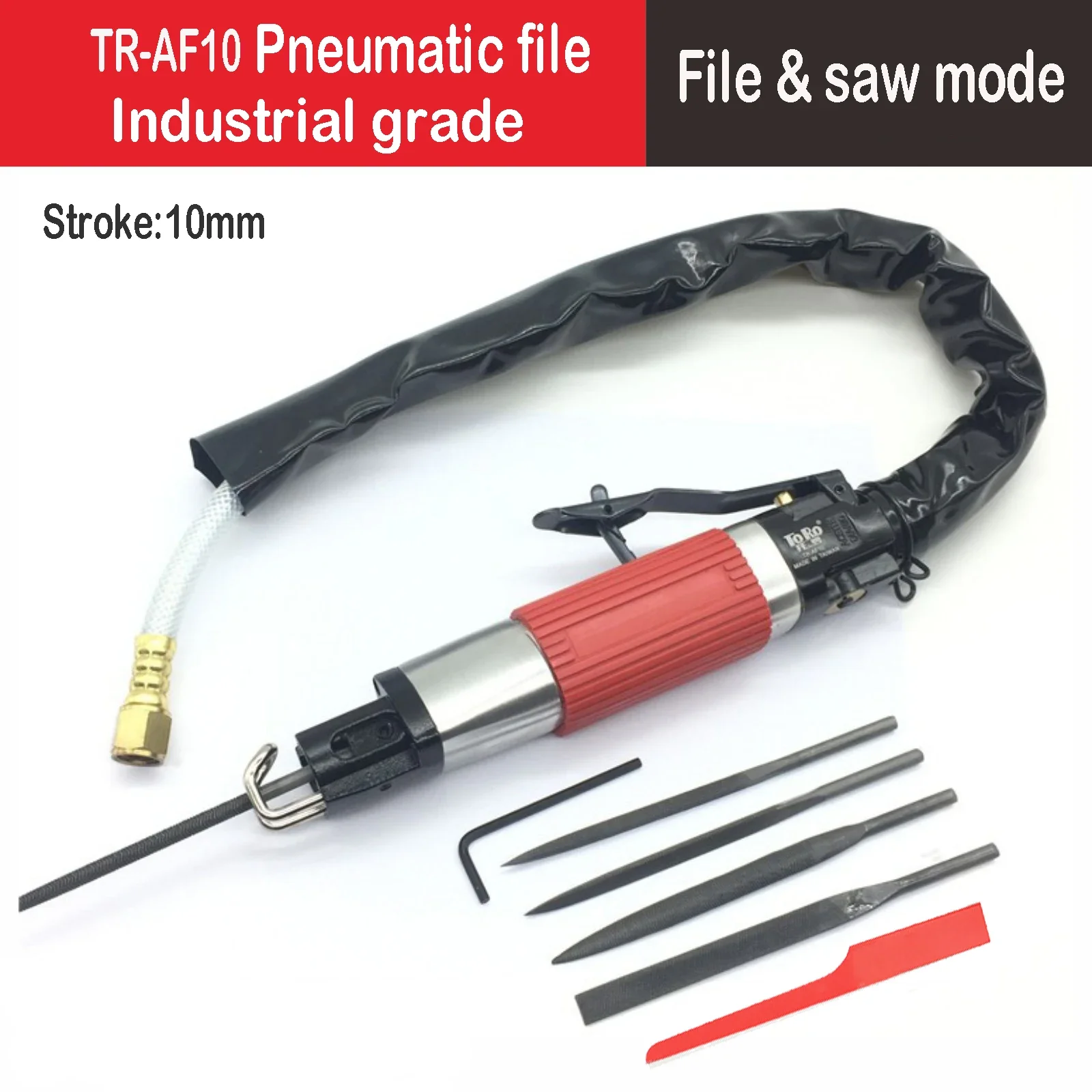 New 2-in-1 Reciprocating Saw and Air Files Kit Dual-use Pneumatic Air File Tool Reciprocating File Polishing Tools File Polisher