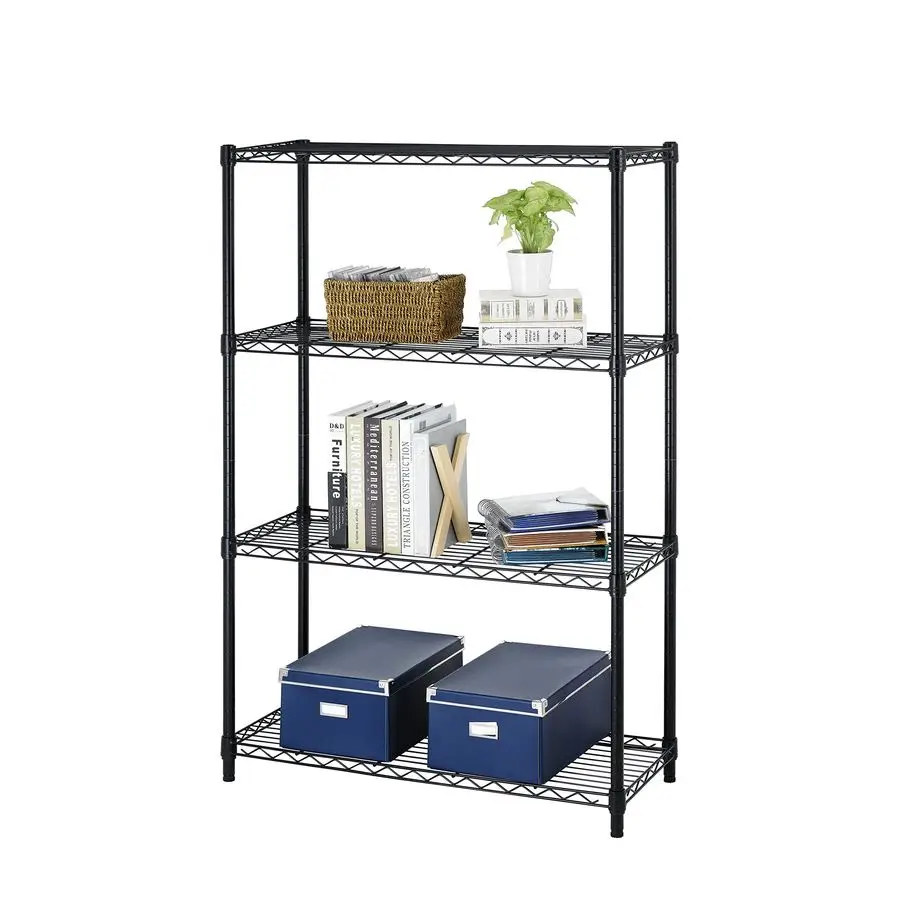 4 Shelf Wire Shelvi…