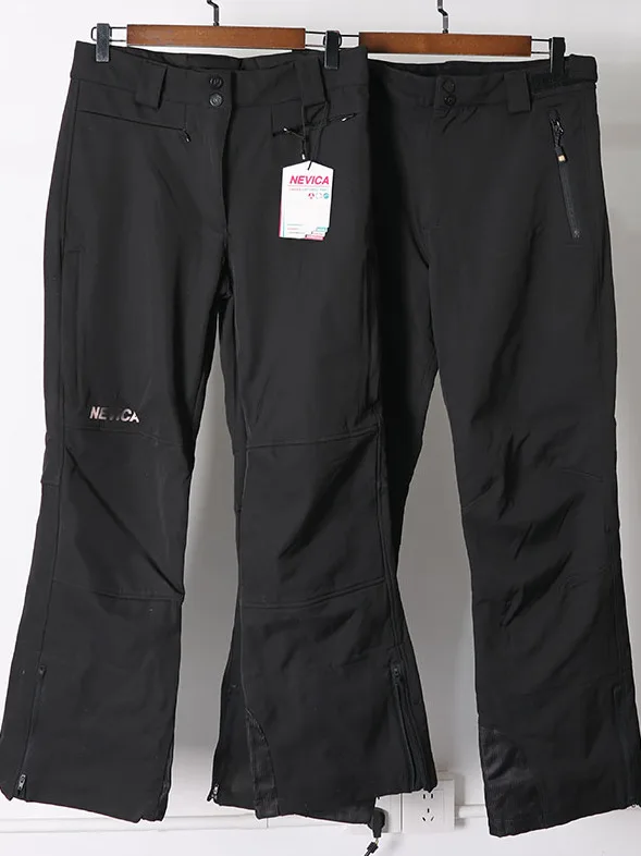 waterproof-windproof-breathable-soft-ski-pants-men's-winter-warm-slimming-single-double-board-snow-equipment-unisex