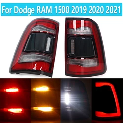 Car LED Rear Tail Light For Dodge RAM 1500 2019 2020 2021 Fog Lamp Turn Signal Light Warning Stop Brake Tail Light Assembly