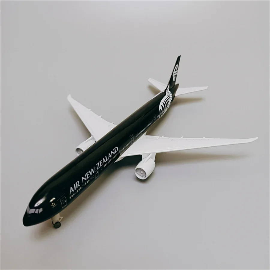 19cm Air NEW ZEALAND B777 Airlines Boeing 777 Diecast Plane Model Alloy Metal Diecast Model Airplane Aircraft w Landing Gears